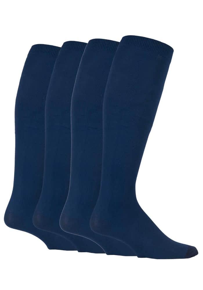 2 Pairs Mens Knee High Graduated Compression Socks - Nexellus