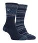 2 Pairs Mens Thermal Walking Boot Socks - Nexellus