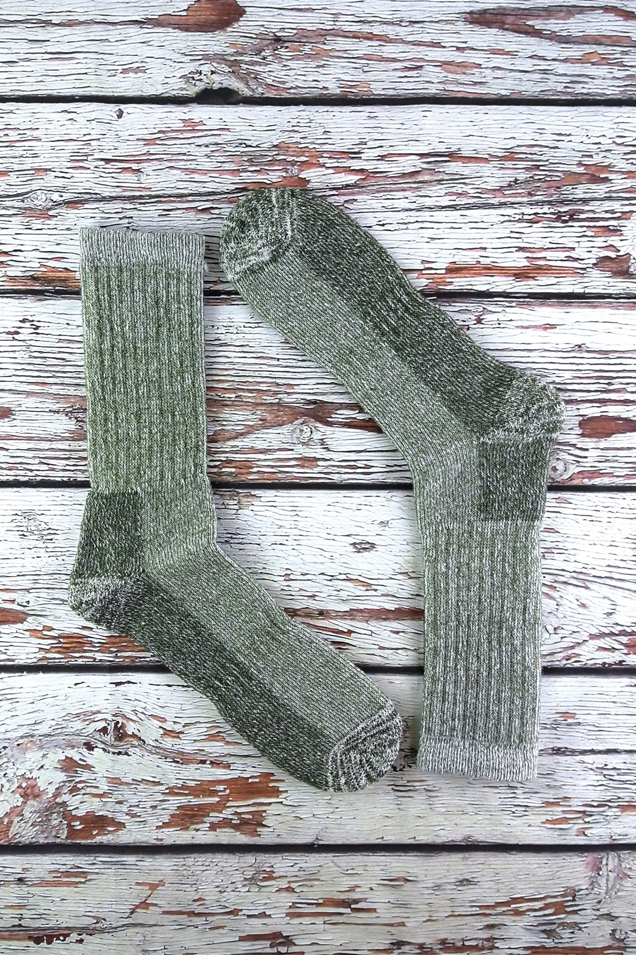 2 Pairs Mens Thick Warm Wool Rich Hiking Socks - Nexellus