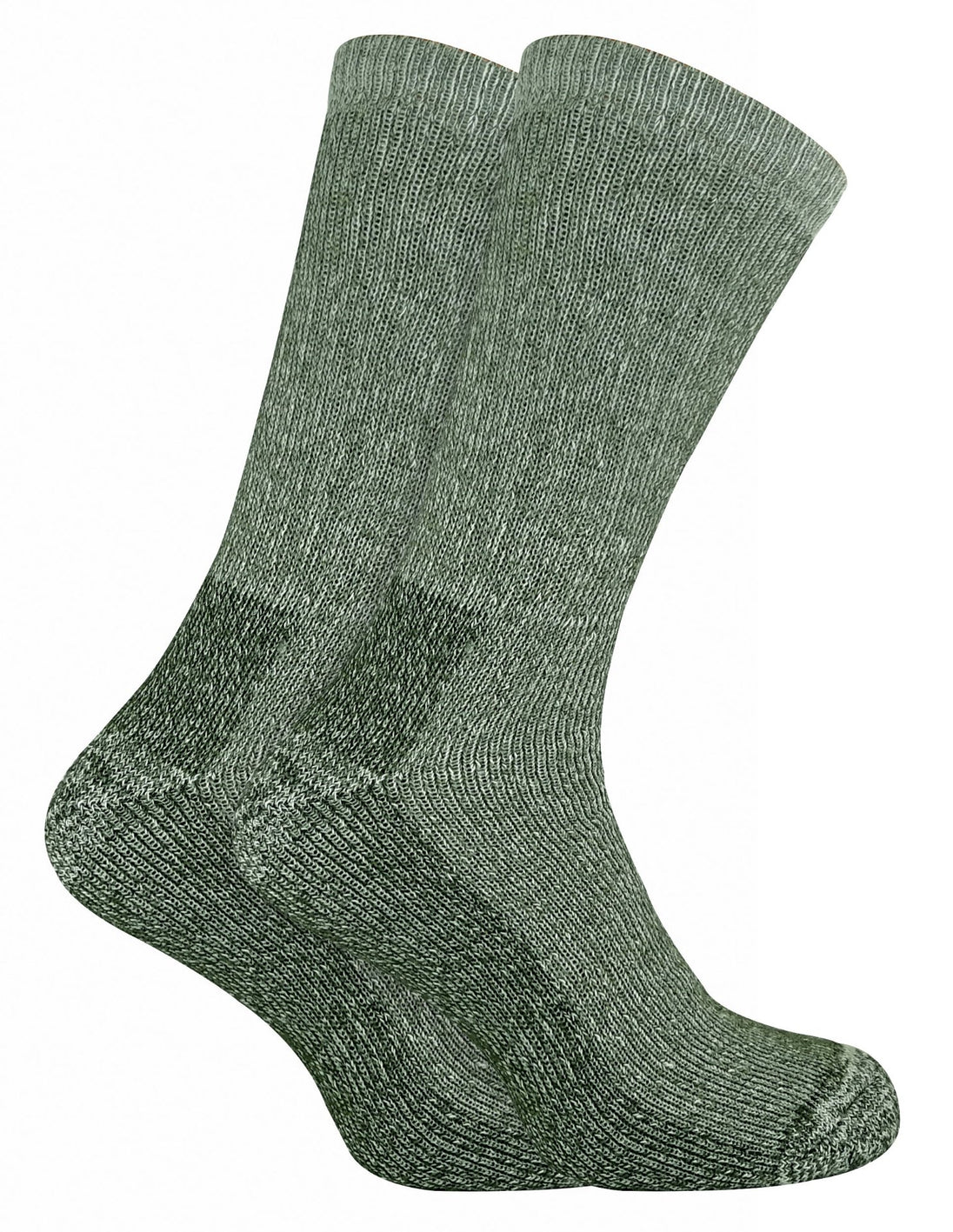 2 Pairs Mens Thick Warm Wool Rich Hiking Socks - Nexellus