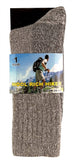 2 Pairs Mens Wool Rich Hiking Socks - SE071 (WRHM04) - Nexellus