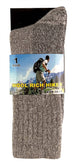 2 Pairs Mens Wool Rich Hiking Socks - SE071 (WRHM04) - Nexellus