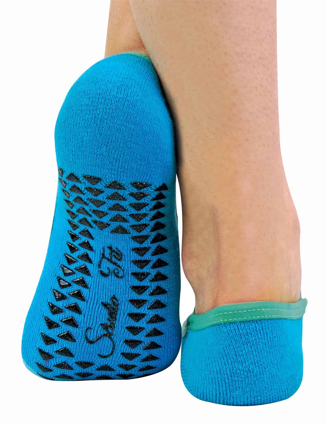 2 Pairs Yoga Socks - 1576 (Blue) - Nexellus