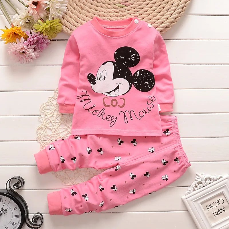 2 pcs set cotton pajamas for children multivariant - Nexellus