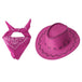 2 pcs set Head scarf and Cowboy Hat for children multivariant - Nexellus