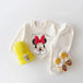 2 - Piece Cartoon Sweatshirt and Pants Tracksuit Set for Children Multivariant - Nexellus