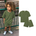 2 - piece T-shirt and shorts tracksuit set for children Multivariant - Nexellus