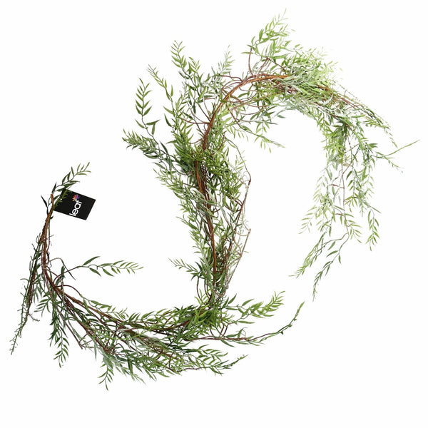 200cm Artificial Garland Trailing Hanging Willow Plant Realistic - Nexellus