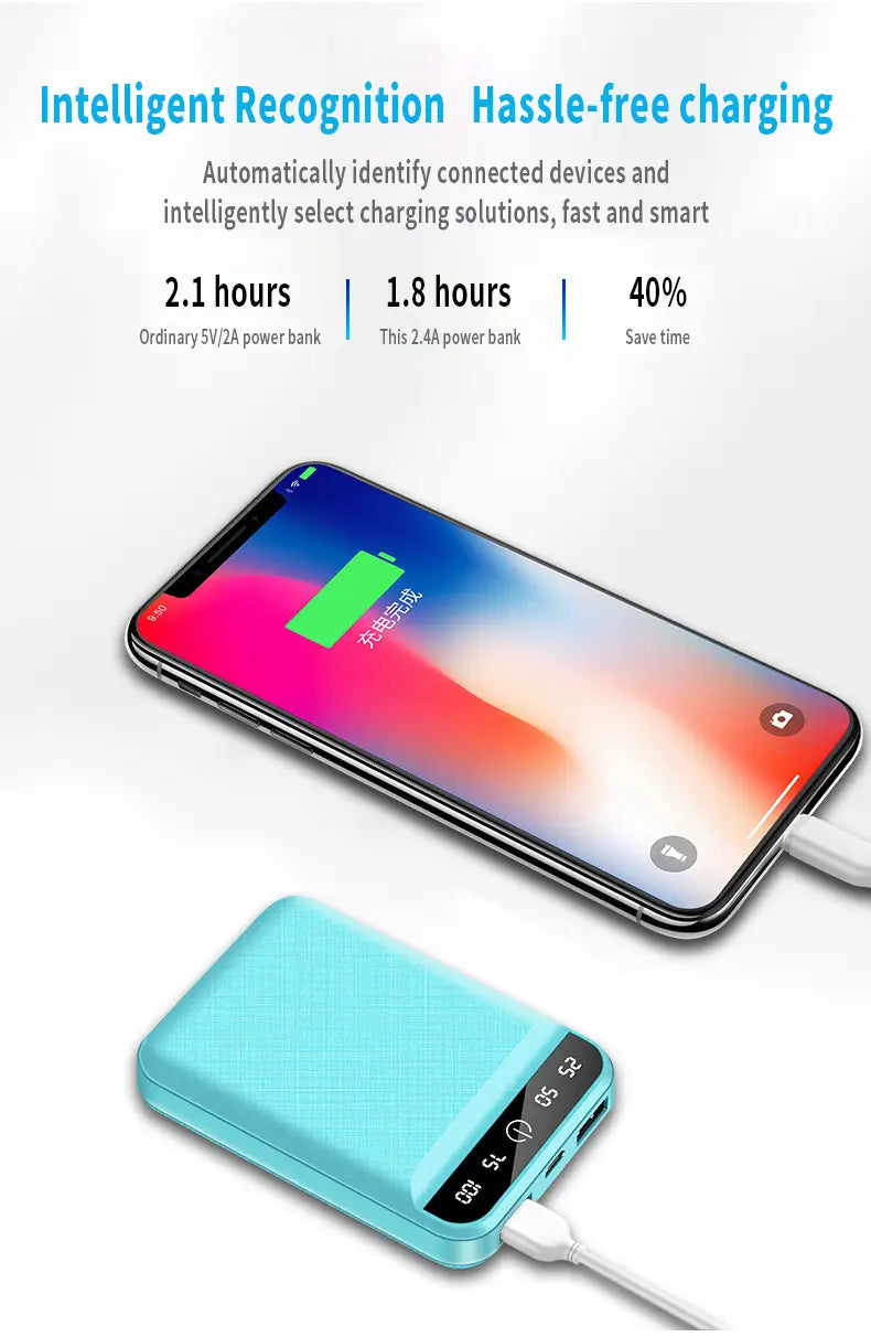 20000mah mini charger portable two-way fast charging power