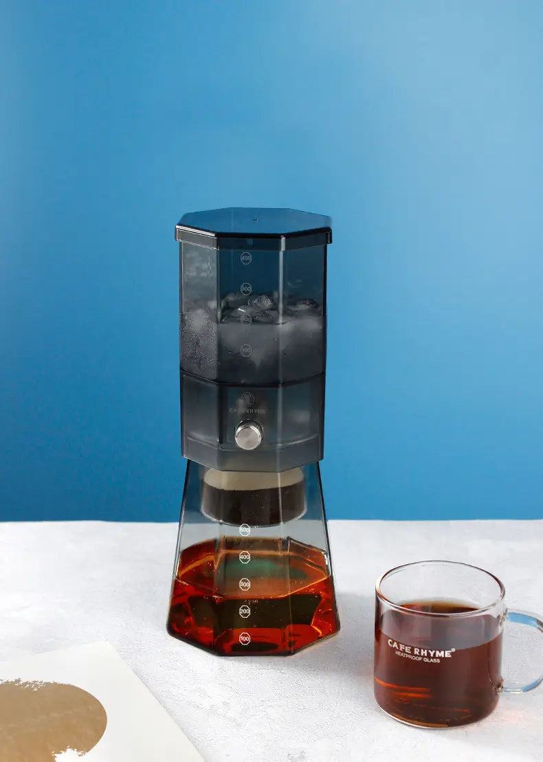 Ice drop coffee pot high borosilicate glass cold extraction