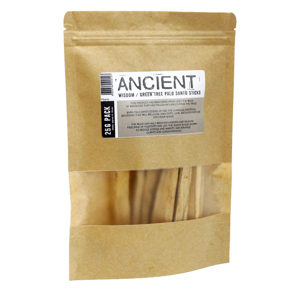 25g Green Tree Palo Santo Sticks 3 - 4 sticks - Per case: 1 Piece - Nexellus