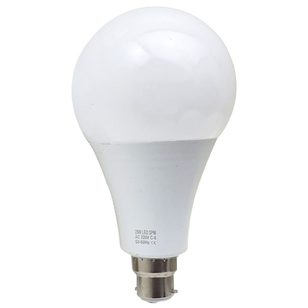 25W B22 Screw LED Light GLS bulbs, Energy Saving Edison Cool White 6000K non dimmable lights - Nexellus