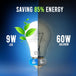 25W E27 Screw LED Light GLS bulbs, Energy Saving Edison Cool White 6000K non dimmable lights - Nexellus