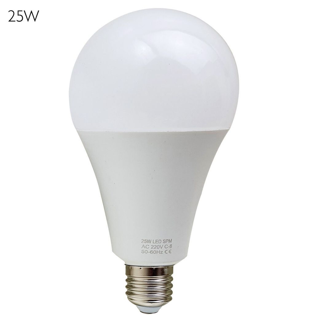 25W E27 Screw LED Light GLS bulbs, Energy Saving Edison Cool White 6000K non dimmable lights - Nexellus