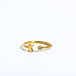 26 - letter open ring three - dimensional letter love open ring stainless - Nexellus