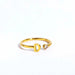 26 - letter open ring three - dimensional letter love open ring stainless - Nexellus