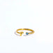 26 - letter open ring three - dimensional letter love open ring stainless - Nexellus