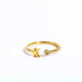 26 - letter open ring three - dimensional letter love open ring stainless - Nexellus