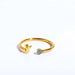 26 - letter open ring three - dimensional letter love open ring stainless - Nexellus