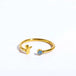 26 - letter open ring three - dimensional letter love open ring stainless - Nexellus