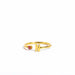 26 - letter open ring three - dimensional letter love open ring stainless - Nexellus