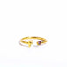 26 - letter open ring three - dimensional letter love open ring stainless - Nexellus