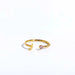 26 - letter open ring three - dimensional letter love open ring stainless - Nexellus