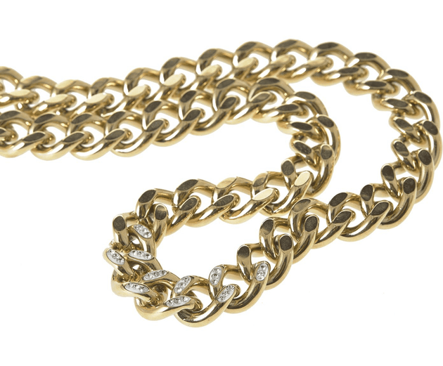 Gemshine Necklace Curb Chain - Sustainable, Ethical, Fair Trade Jewelry Made in Germany - Nexellus