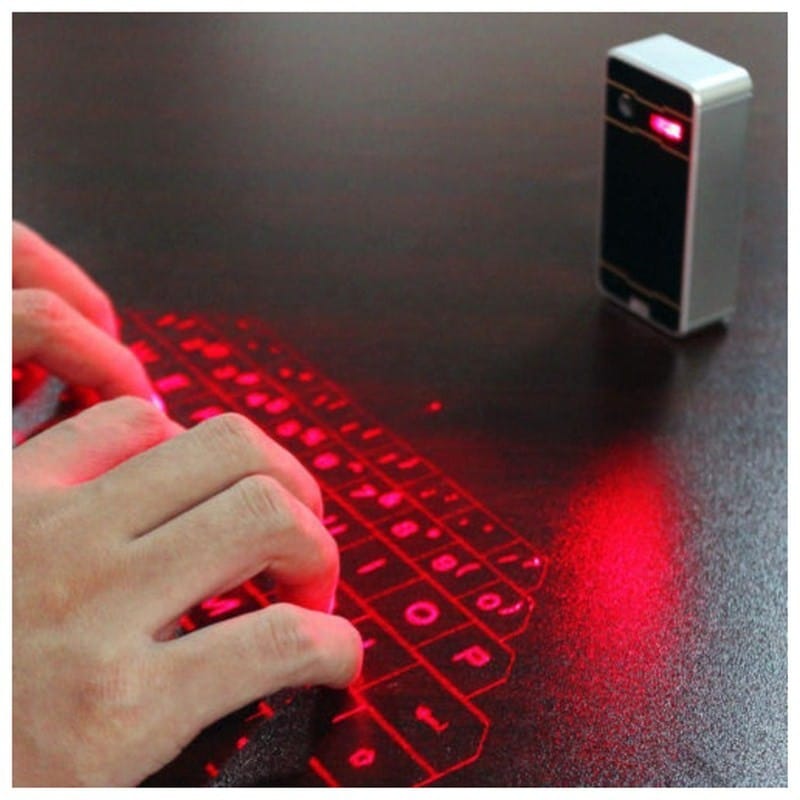 Bluetooth wireless laser keyboard