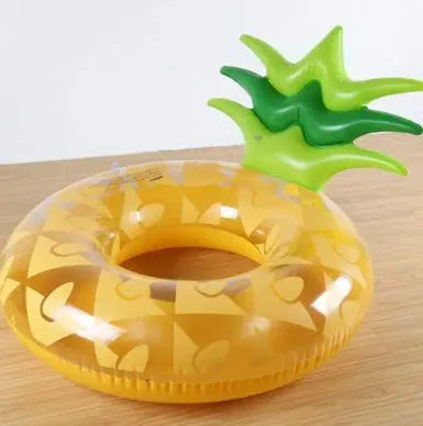 Pineapple backrest inflatable swimming ring new inflatable