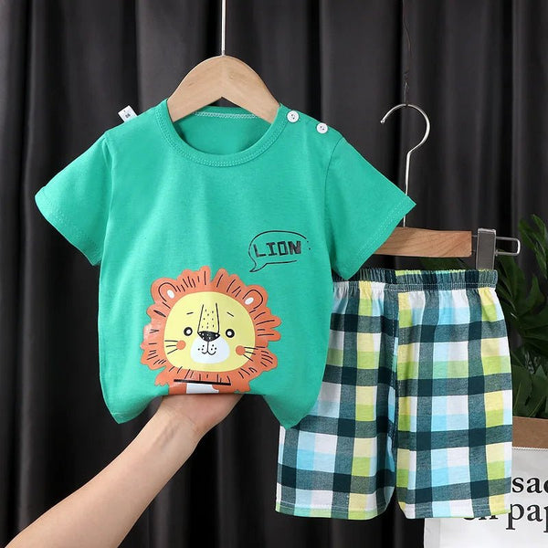 2pcs set Shirt and Pants for Children multivariant - Nexellus