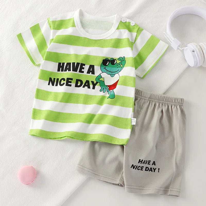 2pcs set Shirt and Pants for Children multivariant - Nexellus