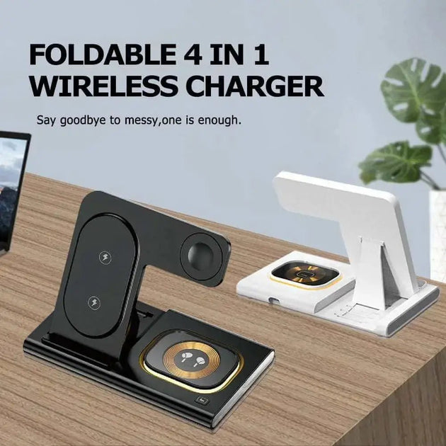 3 in 1 wireless charger supports fast charging and multifunctional - Nexellus