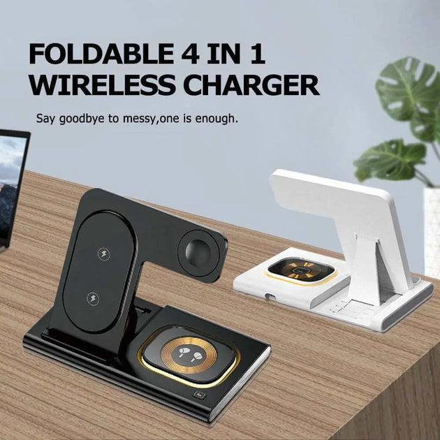 3 in 1 wireless charger supports fast charging and multifunctional Nexellus