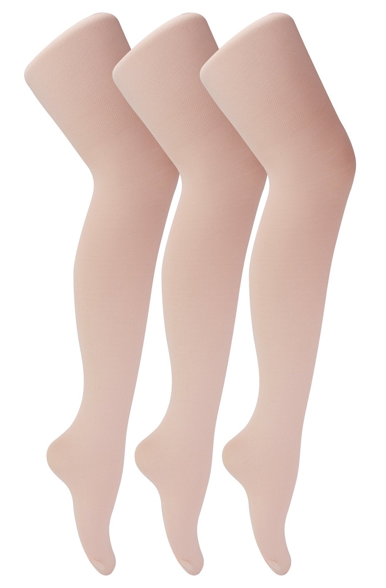 3 Pack Girls 70 Denier Ballet Tights - Nexellus