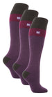 3 Pack Ladies Knee High Ski Socks - Nexellus