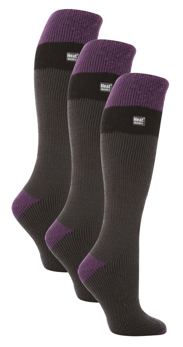 3 Pack Ladies Knee High Ski Socks - Nexellus