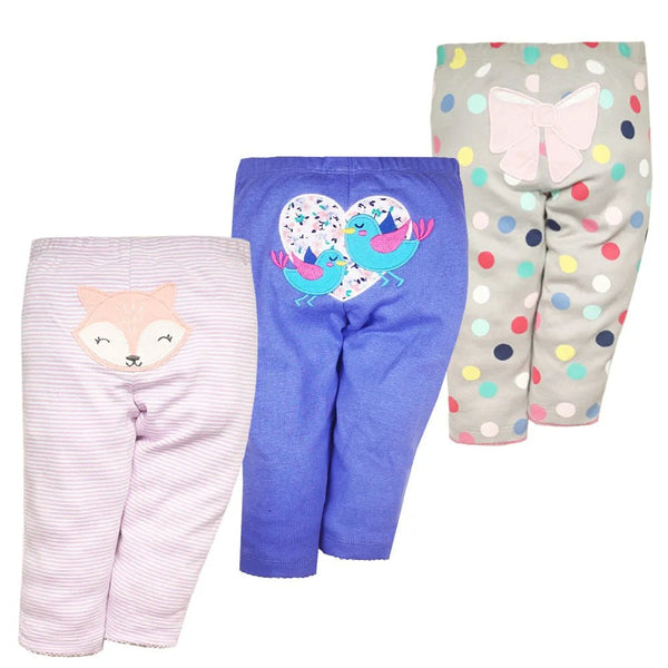 3 - pack Leggings for Children Multivariant - Nexellus