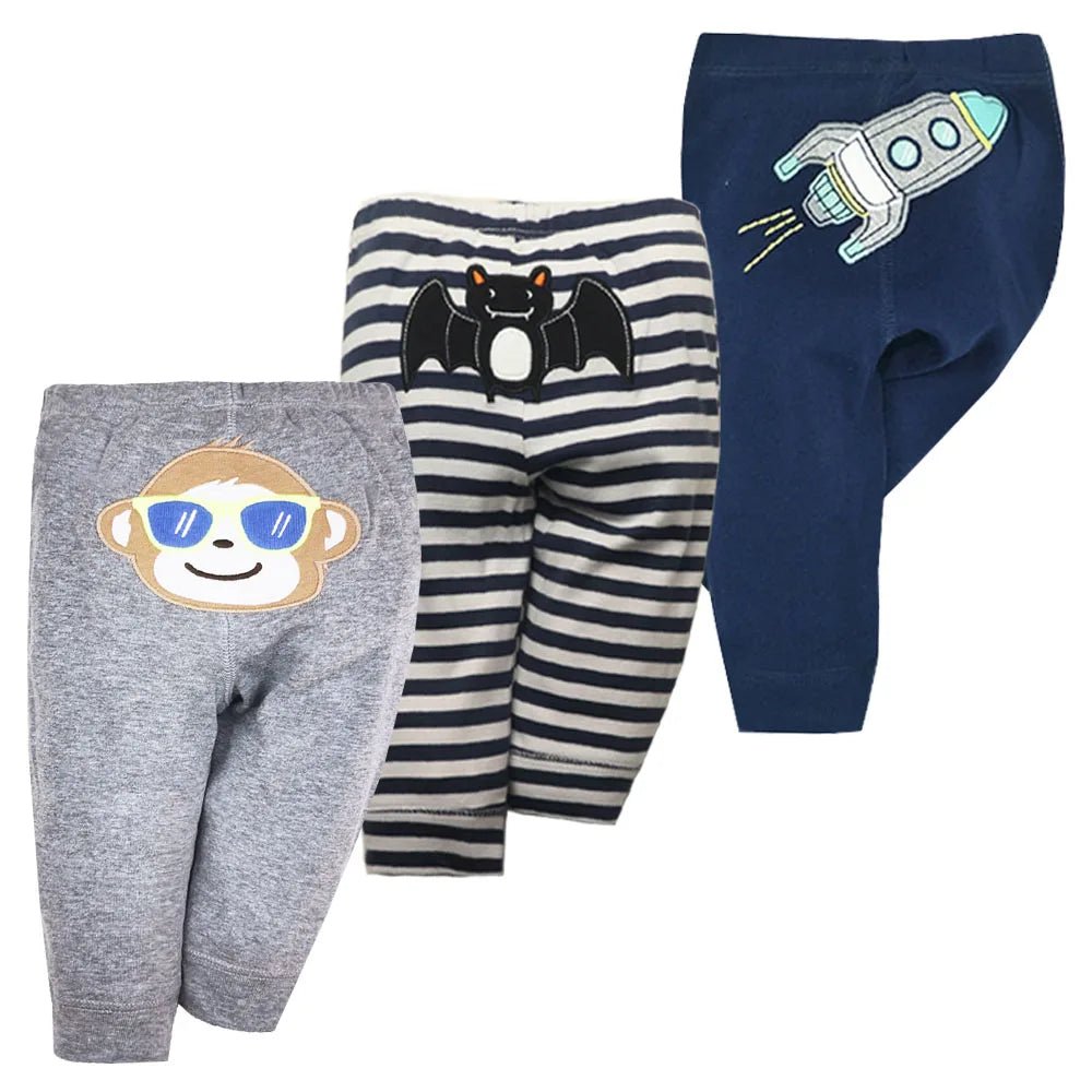 3 - pack Leggings for Children Multivariant - Nexellus