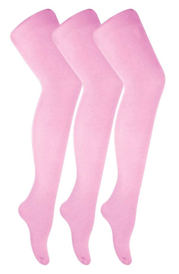 3 Pair Ladies 40 Denier Pastel Tights - Nexellus