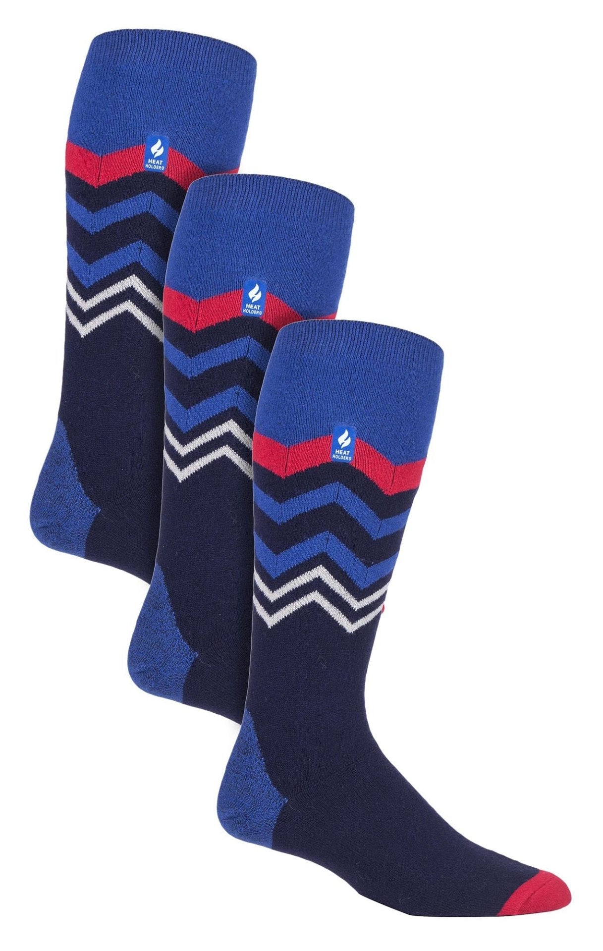 3 Pair Ultra Lite Mens Ski Socks - Nexellus