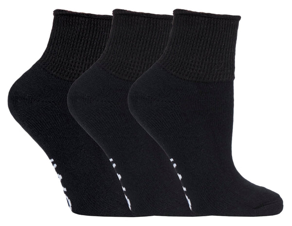 3 Pairs Ankle Diabetic Socks for Swollen Legs - Nexellus