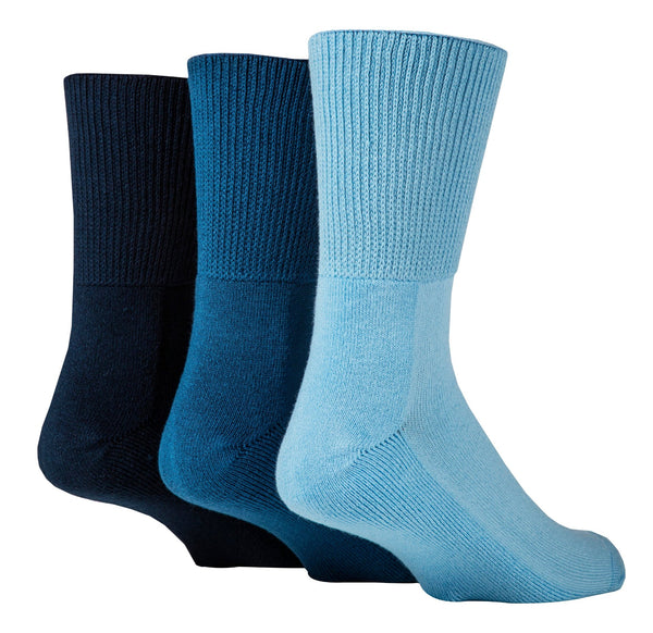 3 Pairs Extra Wide Bamboo Socks for Diabetics - Nexellus