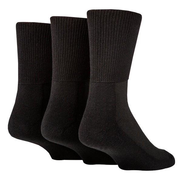 3 Pairs Extra Wide Bamboo Socks for Diabetics - Nexellus