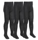 3 Pairs Girls Plain Soft Bamboo School Tights - Nexellus