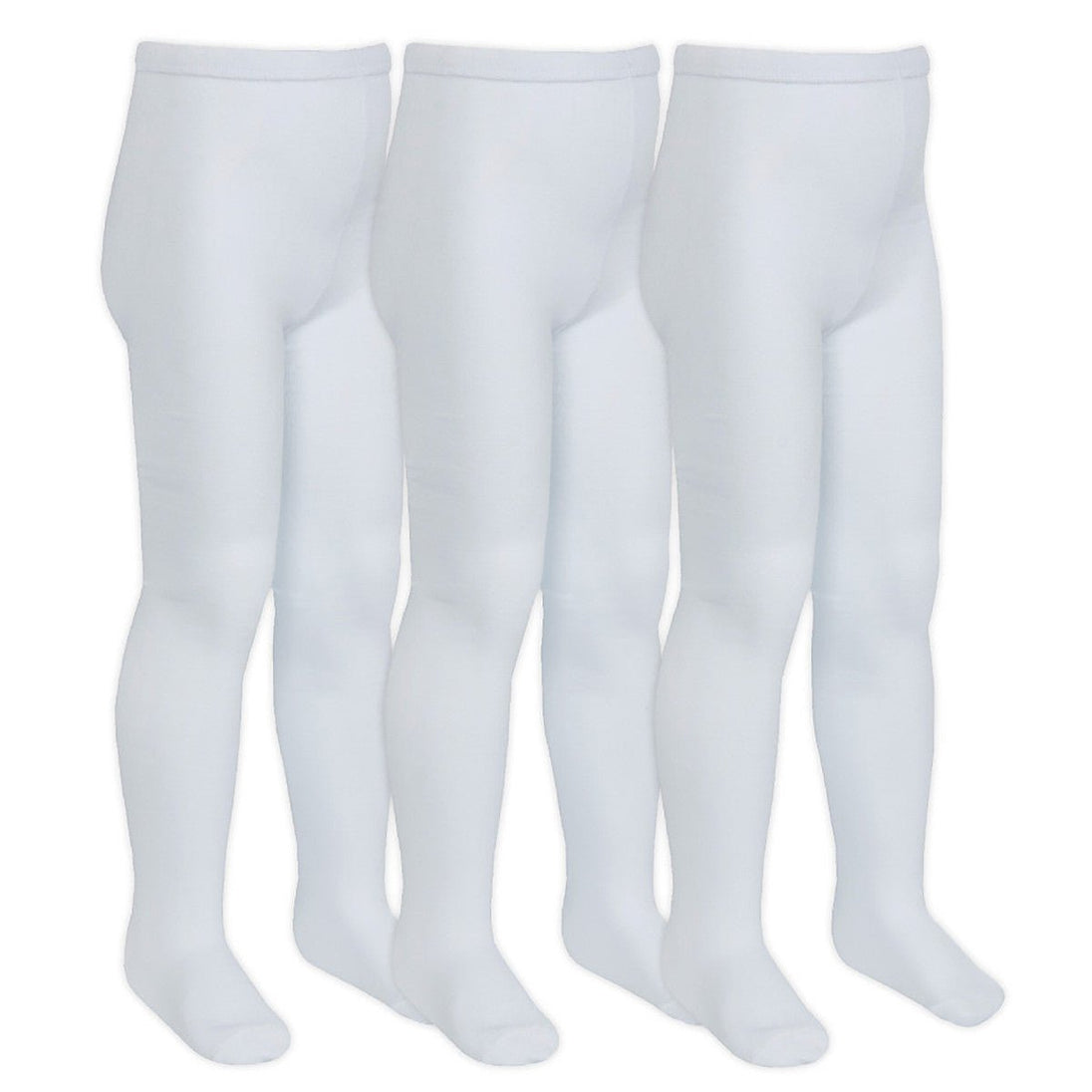 3 Pairs Girls Plain Soft Bamboo School Tights - Nexellus