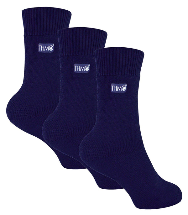 3 Pairs Kids Lined Thermal Socks - Nexellus