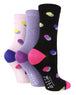 3 Pairs Ladies Bamboo Socks | Patterned - Nexellus