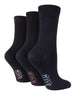 3 Pairs Ladies Bamboo Socks | Plain - Nexellus