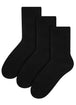 3 Pairs Ladies Breathable Cushion Wool Dress Socks - Nexellus